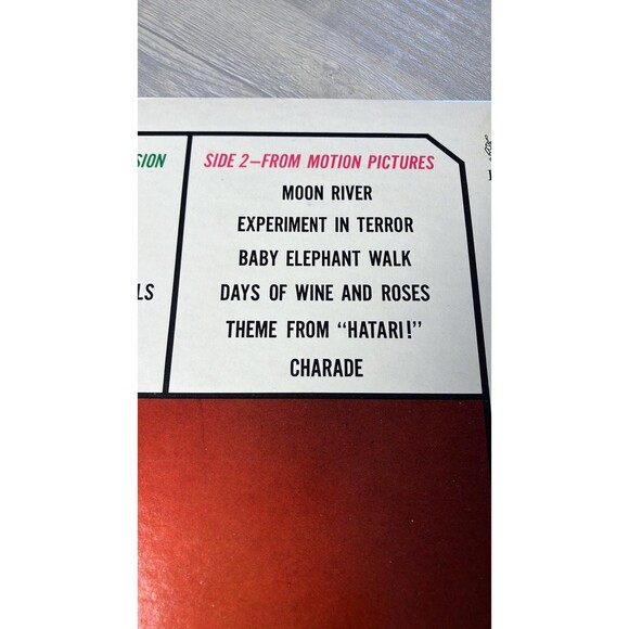 The Best of Mancini vinyl - Picture 4 of 6